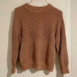 Wilfred dusty rose chenille sweater - S